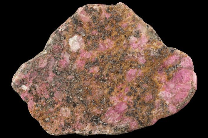 Polished Cobaltoan Calcite Slab - Congo #95008